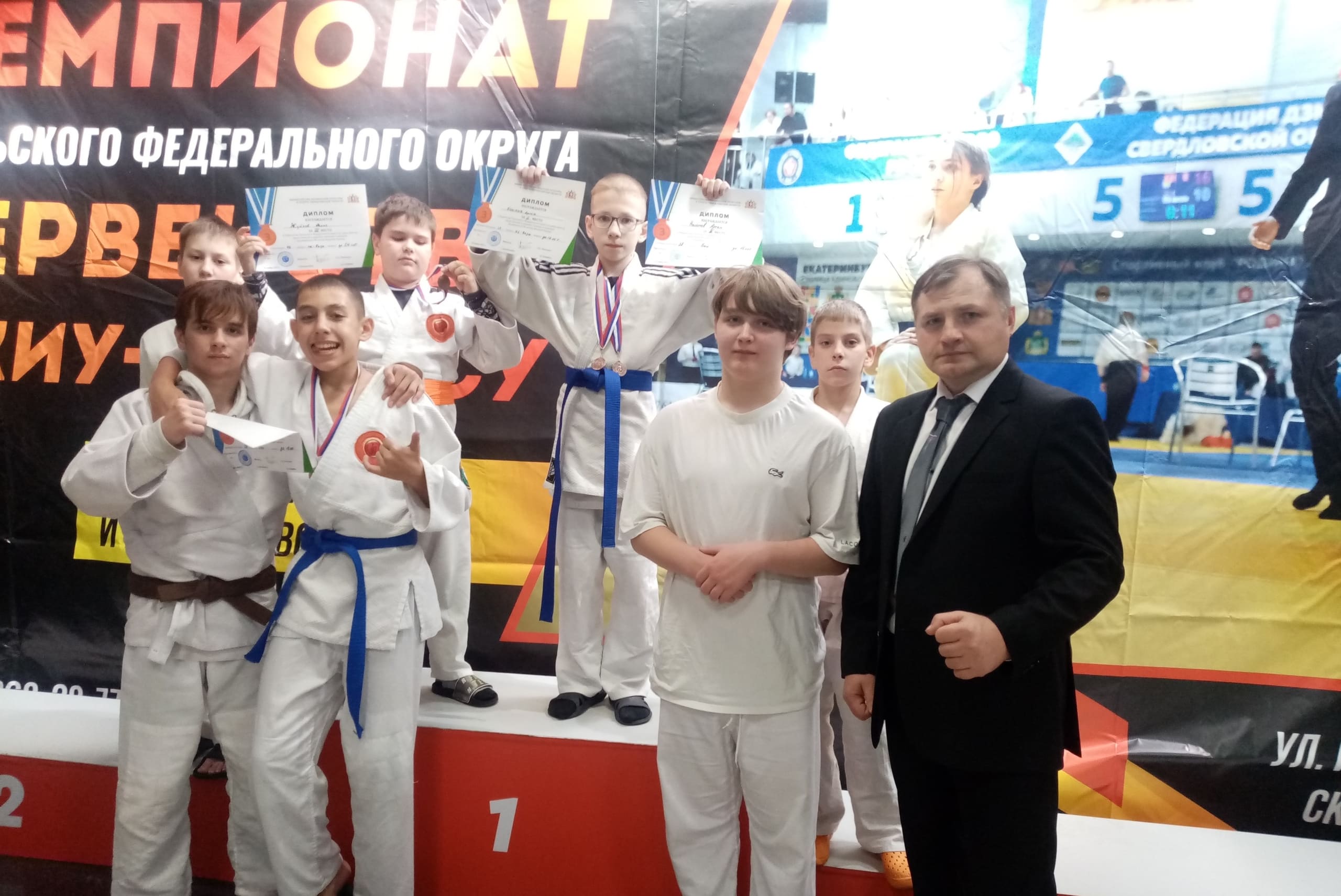 SK «Tandem» at the Urals Federal District Jiu-Jitsu Championship in Yekaterinburg